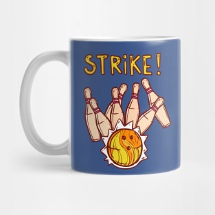 Strike Bowling Funny Mug